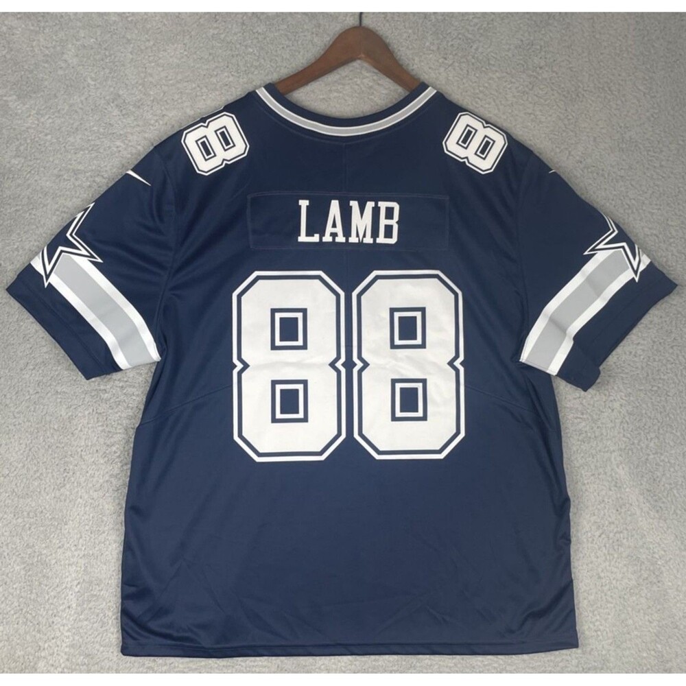 Nike Vapor Limited Jersey CeeDee Lamb #88 Dallas Cowboys Mens 3XL Blue Sewn NWT